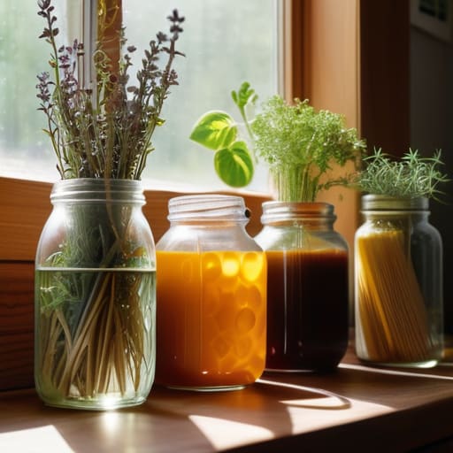 Repurpose Your Glassware for desk organization.