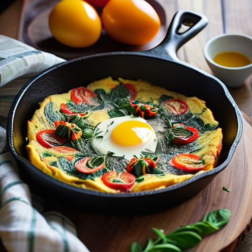 The "Everything in the Fridge" Frittata recipe.