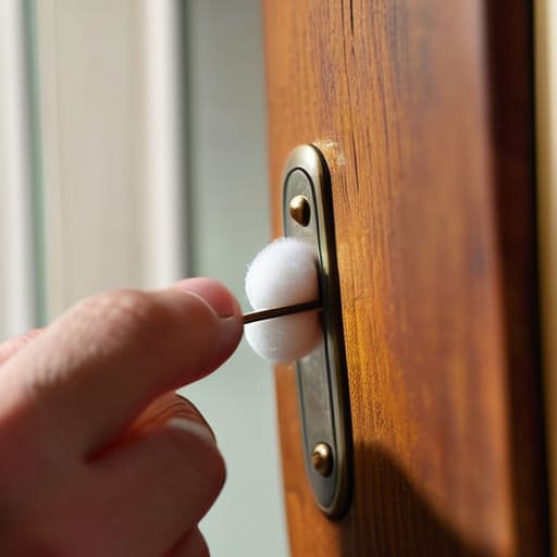 Using Household Items to Stop Door Squeaks Fast