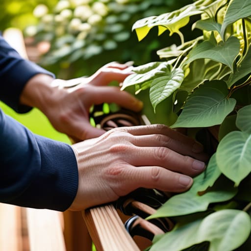 Constructing a Sturdy Trellis for Your Climbing Plants